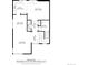 Detailed second floor plan showcasing the layout of the home at 8699 Garrison Ct, Arvada, CO 80005
