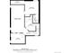 Detailed basement floor plan showcasing the layout of the home at 8699 Garrison Ct, Arvada, CO 80005