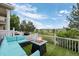 Spacious deck with a fire pit, ideal for relaxation and enjoying the scenic views at 1464 Nemrick Pl, Castle Rock, CO 80109