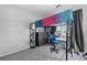 Bedroom featuring a loft bed with desk and storage at 1464 Nemrick Pl, Castle Rock, CO 80109