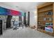 Bedroom featuring a loft bed with desk and large bookcase at 1464 Nemrick Pl, Castle Rock, CO 80109