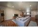 Bright living space features an open floor plan and stylish decor, flowing into the dining area and kitchen at 11250 Florence St # 17D, Commerce City, CO 80640