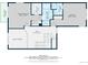 Floor plan of second floor with primary bedroom, bath and balcony at 211 Rockview Dr, Superior, CO 80027