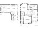 Detailed floor plan outlining the layout of the home's kitchen, bedrooms, and living spaces at 10052 Zeno St, Commerce City, CO 80022