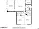 Second floor layout featuring three bedrooms, including a primary suite with walk-in closet at 9676 Whitecliff Pl, Highlands Ranch, CO 80129