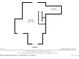 Floorplan of the basement layout, dimensions, and square footage at 4781 Saddle Iron Rd, Castle Rock, CO 80104