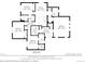 Second level floorplan showing the dimensions, layout, and square footage at 4781 Saddle Iron Rd, Castle Rock, CO 80104