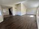 Sun-filled living room featuring hardwood floors and neutral-toned walls at 5138 S Sedalia Ct, Centennial, CO 80015