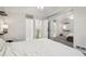 Cozy bedroom with a mirrored closet, and light color palette at 1198 Milo Cir # A, Lafayette, CO 80026