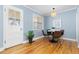 Cozy dining area features natural light and modern decor at 1755 Quince St, Denver, CO 80220