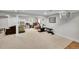 Finished basement has workout equipment, storage and plenty of room at 4012 S Newport Way, Denver, CO 80237