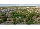 Aerial view of townhome community, conveniently located near commercial areas at 9400 E Iliff Ave # 292, Denver, CO 80231