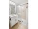 Clean bathroom featuring a shower and vanity sink at 9400 E Iliff Ave # 292, Denver, CO 80231