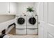 Convenient laundry room with modern washer and dryer at 9400 E Iliff Ave # 292, Denver, CO 80231