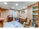 Finished basement space, with neutral paint, and recessed lighting at 19807 Victorian Way, Parker, CO 80138