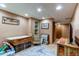 Finished basement space with neutral paint, and recessed lighting at 19807 Victorian Way, Parker, CO 80138