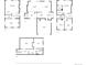 Detailed floor plan showcasing the layout of the home's rooms and dimensions at 3722 S Quebec St, Denver, CO 80237