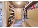 Mudroom features ample storage, shelving, and a convenient bench at 26526 Gray Buck Trl, Conifer, CO 80433