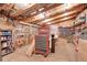 Organized workshop with tool storage and ample work area, designed for efficiency and functionality at 26526 Gray Buck Trl, Conifer, CO 80433