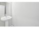 Bathroom with modern sink and fixtures at 7376 Watercress Dr, Littleton, CO 80125