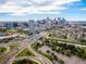 Breathtaking aerial view capturing the sprawling Denver cityscape at 1700 Bassett St # 1808, Denver, CO 80202
