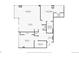 Detailed floor plan showcasing layout including living room, bedrooms, kitchen, and bathrooms at 1700 Bassett St # 1808, Denver, CO 80202