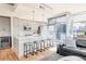 Well-appointed kitchen featuring stainless steel appliances, ample counter space, and modern finishes at 1700 Bassett St # 1808, Denver, CO 80202