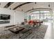 Spacious lounge area with modern furniture, stylish decor, and ample seating at 1700 Bassett St # 1808, Denver, CO 80202