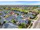 Aerial view of neighborhood highlights community layout at 3205 E 102Nd Pl, Thornton, CO 80229