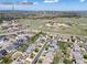 Aerial view showcases the home's location near Mesa M.S. and Gateway Mesa Trails at 217 Peabody St, Castle Rock, CO 80104