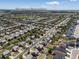Aerial view highlights the home's location near Flagstone Elementary and residential streets at 217 Peabody St, Castle Rock, CO 80104