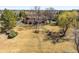 Spacious yard with mature trees surrounding a beautiful home at 4181 S Colorado Blvd, Cherry Hills Village, CO 80113