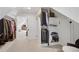 Well-organized walk-in closet with ample storage space and natural light at 4551 Julian St, Denver, CO 80211