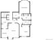 Single story home floor plan with 2 bedrooms, kitchen, and living room at 7770 W 90Th Dr, Broomfield, CO 80021