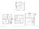 Complete floor plans for basement, floor 1, floor 2, and lower level at 9430 Perry St, Westminster, CO 80031