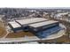 Aerial view of recreation center with modern architecture and large windows, set in community at 9430 Perry St, Westminster, CO 80031