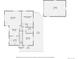 Detailed floor plan showcasing main floor layout of rooms, dimensions, and total square footage at 1651 S Elizabeth St, Denver, CO 80210