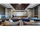 Home theater room with comfortable leather seating and large screen for an immersive entertainment experience at 7600 Landmark Way # 613-2, Greenwood Village, CO 80111