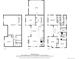 Detailed floor plan showcasing the layout of a multi-story home, with room dimensions at 5925 Hanover St, Denver, CO 80238