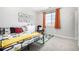 A bedroom featuring bright colors and a playful decor theme at 23652 E 40Th Ave, Aurora, CO 80019