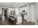 Spacious kitchen with granite countertops, stainless steel appliances, and an island at 27375 E Alder Dr, Aurora, CO 80016