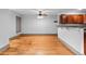 Living area with hardwood floors and neutral colored decor at 3211 Zuni St # 14, Denver, CO 80211