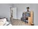 Functional home office with a work space, storage, and a serene atmosphere at 7888 Tejon St, Denver, CO 80221