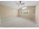 Open Primary bedroom with vaulted ceiling and built-in shelves at 3565 W 112Th Cir, Westminster, CO 80031