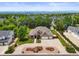 Breathtaking aerial view showcasing a well-manicured property with lush greenery and mountain views at 4245 S Dawson St, Aurora, CO 80014