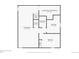 Floor plan of basement with bedrooms, bathroom, Gathering room, laundry room and closets at 18662 E Brown Pl, Aurora, CO 80013