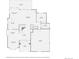 Detailed floor plan showcasing the layout of rooms, including dimensions and connections at 7758 Edgewater Ct, Lone Tree, CO 80124