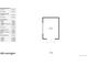 Shed plan showing layout and measurements of the backyard shed at 415 S Parfet St, Lakewood, CO 80226