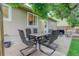 Back patio featuring a large outdoor table and room for comfortable outdoor seating at 10527 Pierson Cir, Westminster, CO 80021