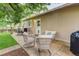 Back patio featuring comfortable outdoor seating, with room for grilling and chilling at 10527 Pierson Cir, Westminster, CO 80021